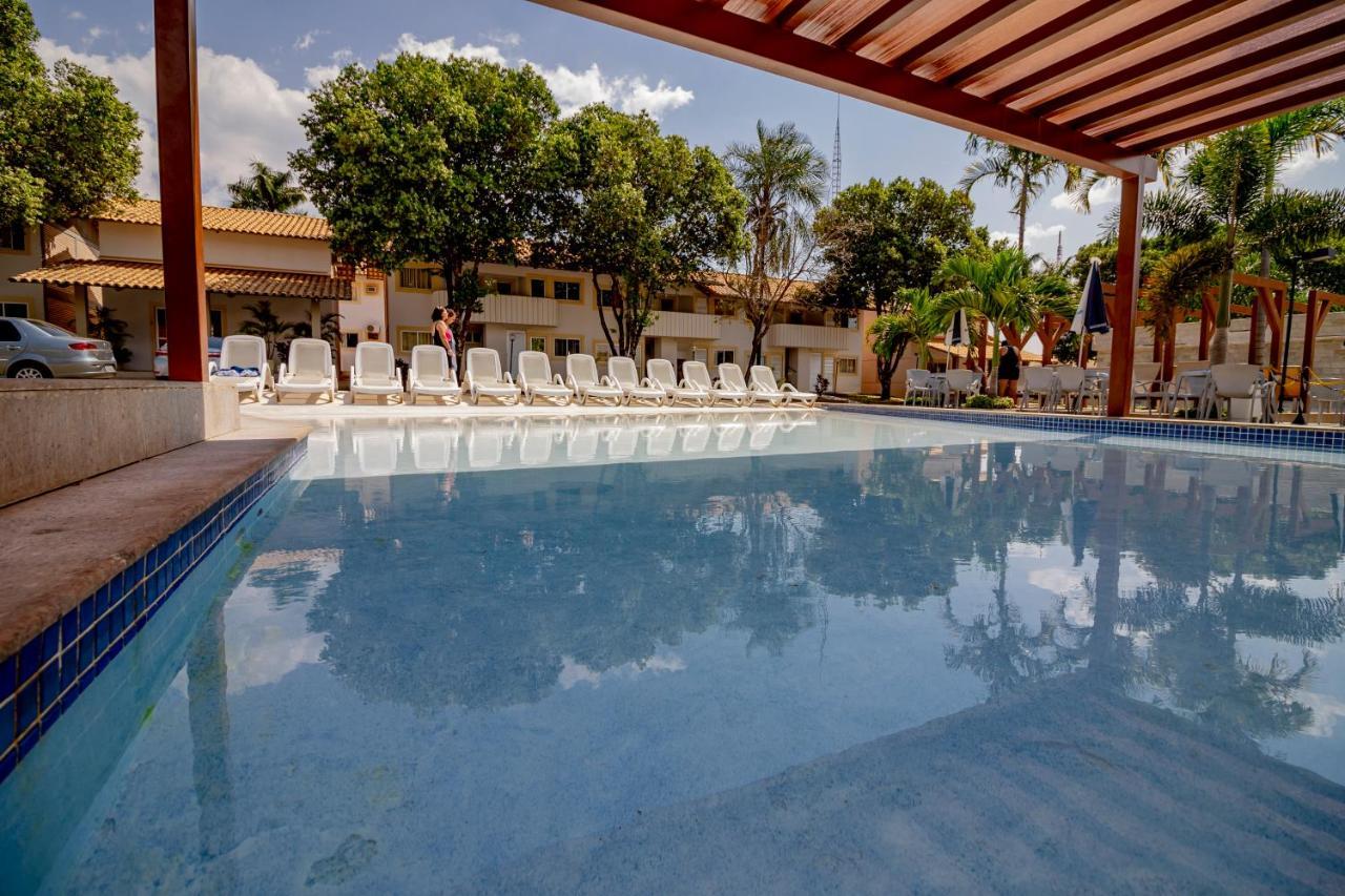 Diroma Resort Com Um Dia No Acqua Park Caldas Novas Buitenkant foto