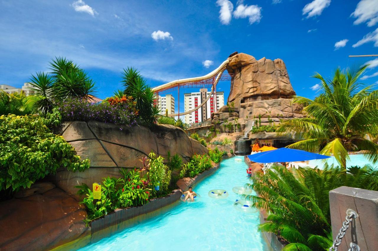 Diroma Resort Com Um Dia No Acqua Park Caldas Novas Buitenkant foto