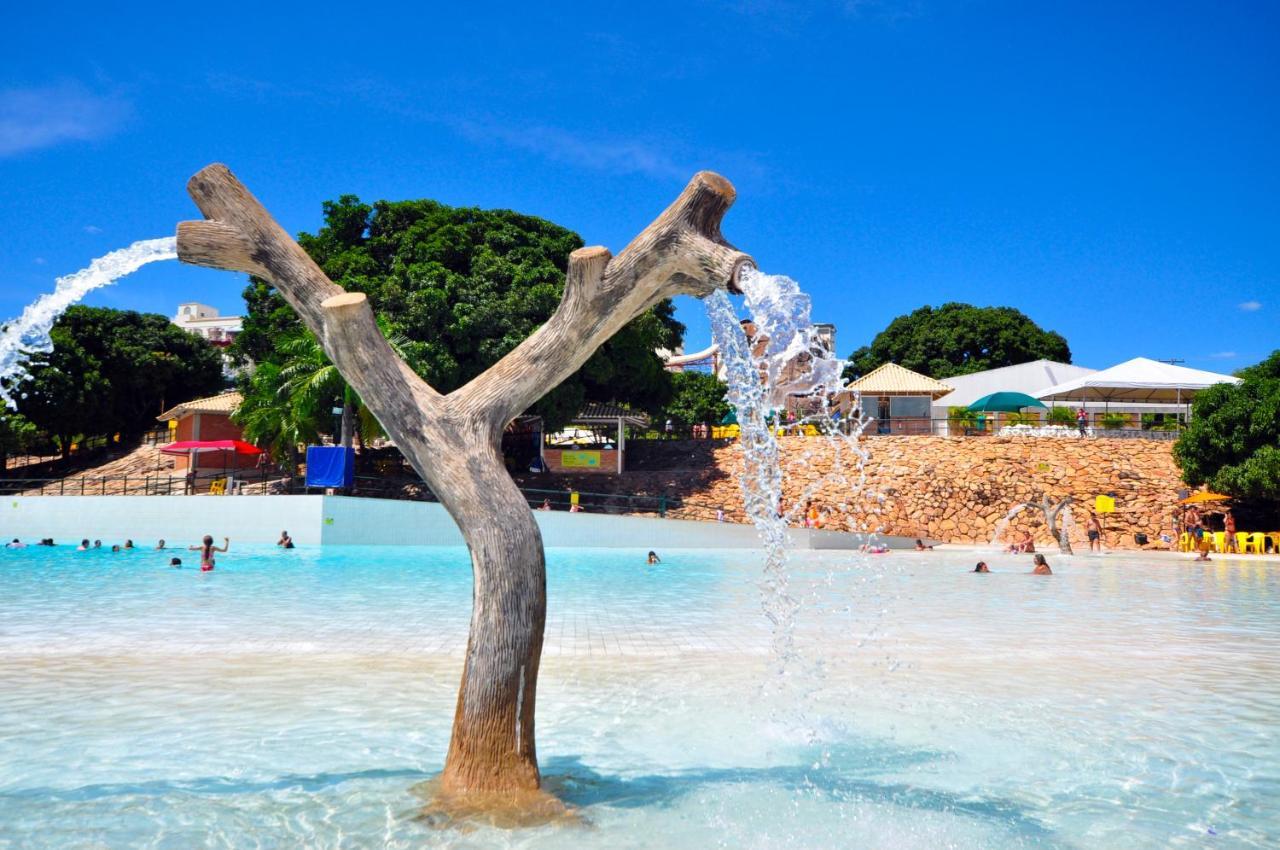 Diroma Resort Com Um Dia No Acqua Park Caldas Novas Buitenkant foto