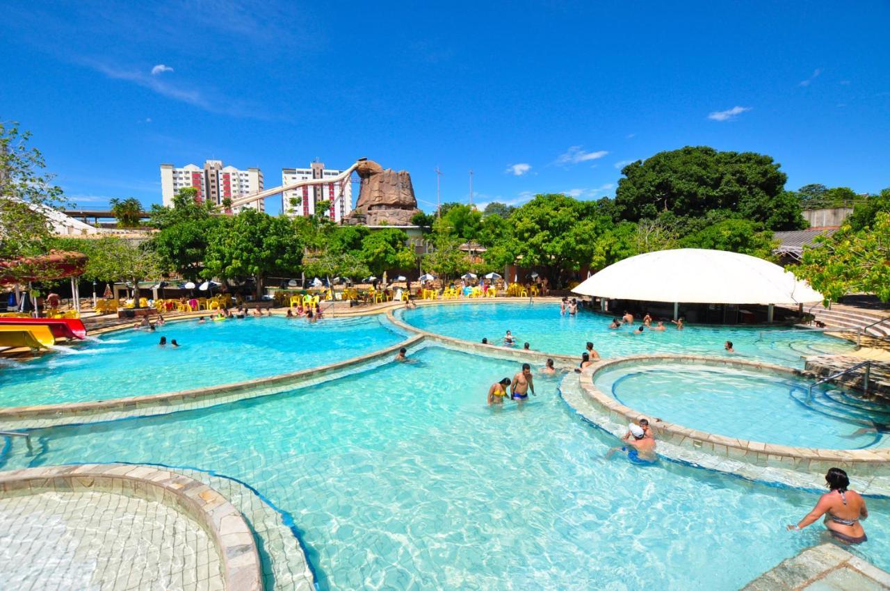 Diroma Resort Com Um Dia No Acqua Park Caldas Novas Buitenkant foto