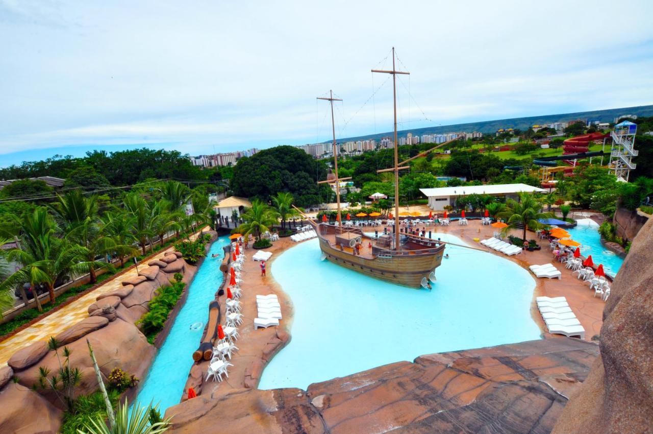 Diroma Resort Com Um Dia No Acqua Park Caldas Novas Buitenkant foto